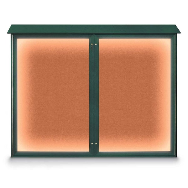 Triple Door Enclosed Indoor Letterboard